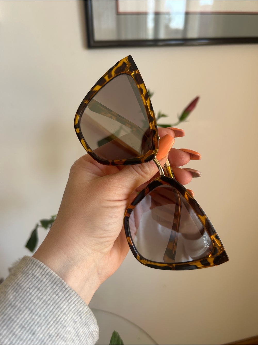Quay Australia x JLO Reina Mini Cat Eye Sunglasses